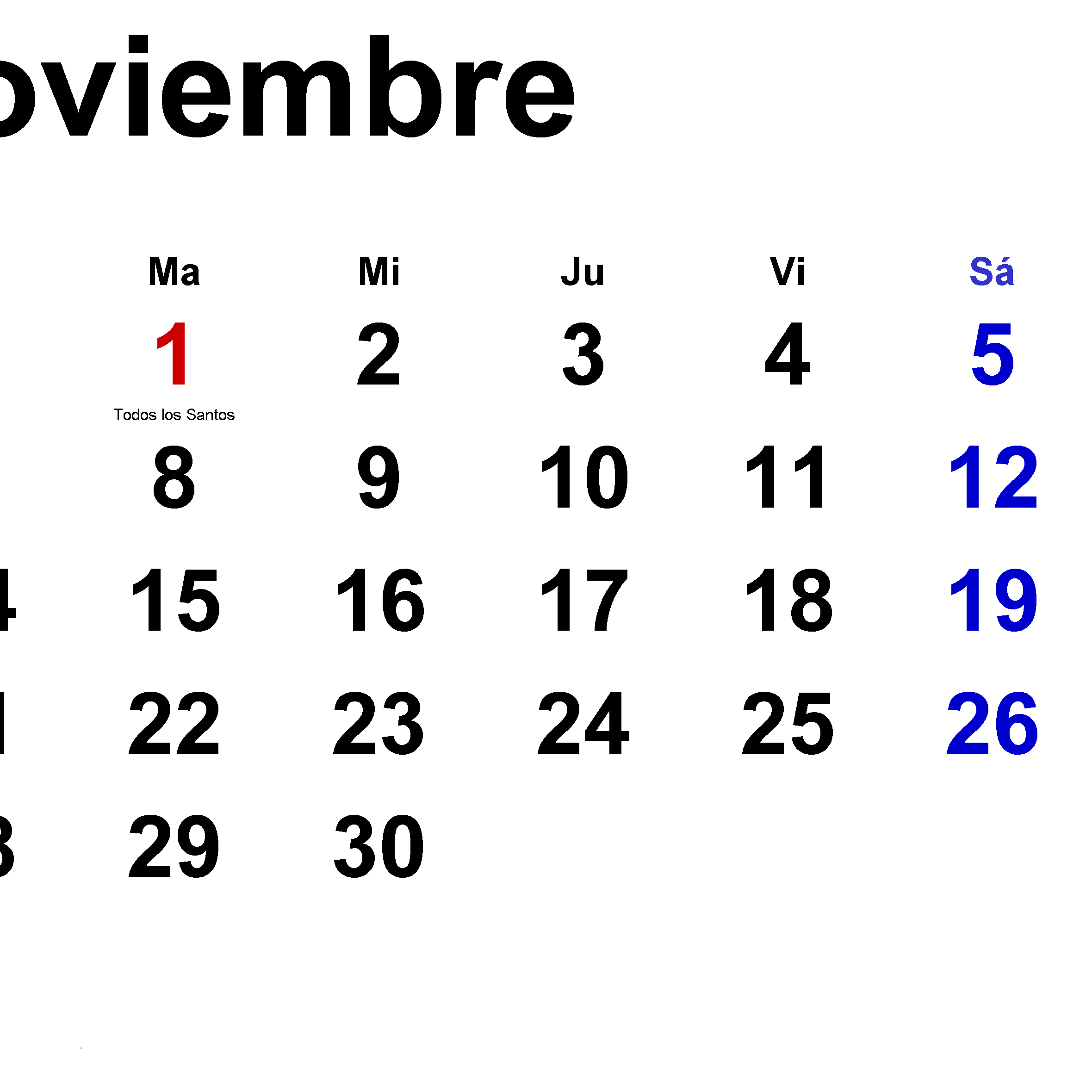 noviembre